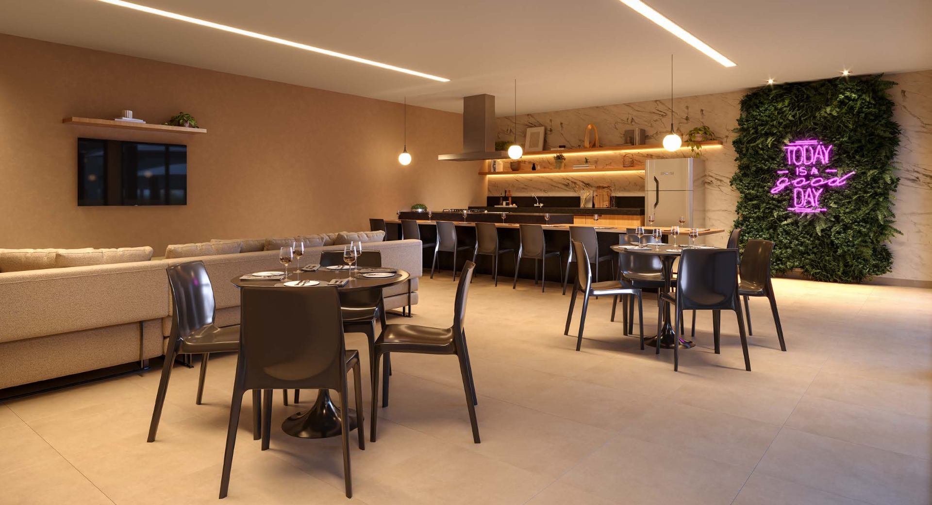 Espaço gourmet