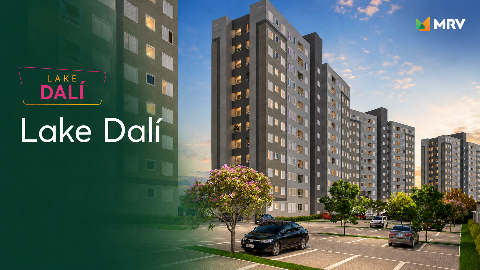 Residencial Lake Dalí - MRV - Fachada do empreendimento