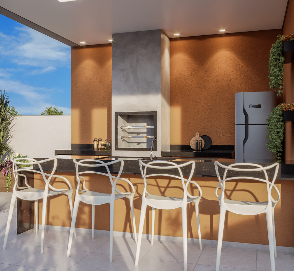 Churrasqueira do Residencial Linz