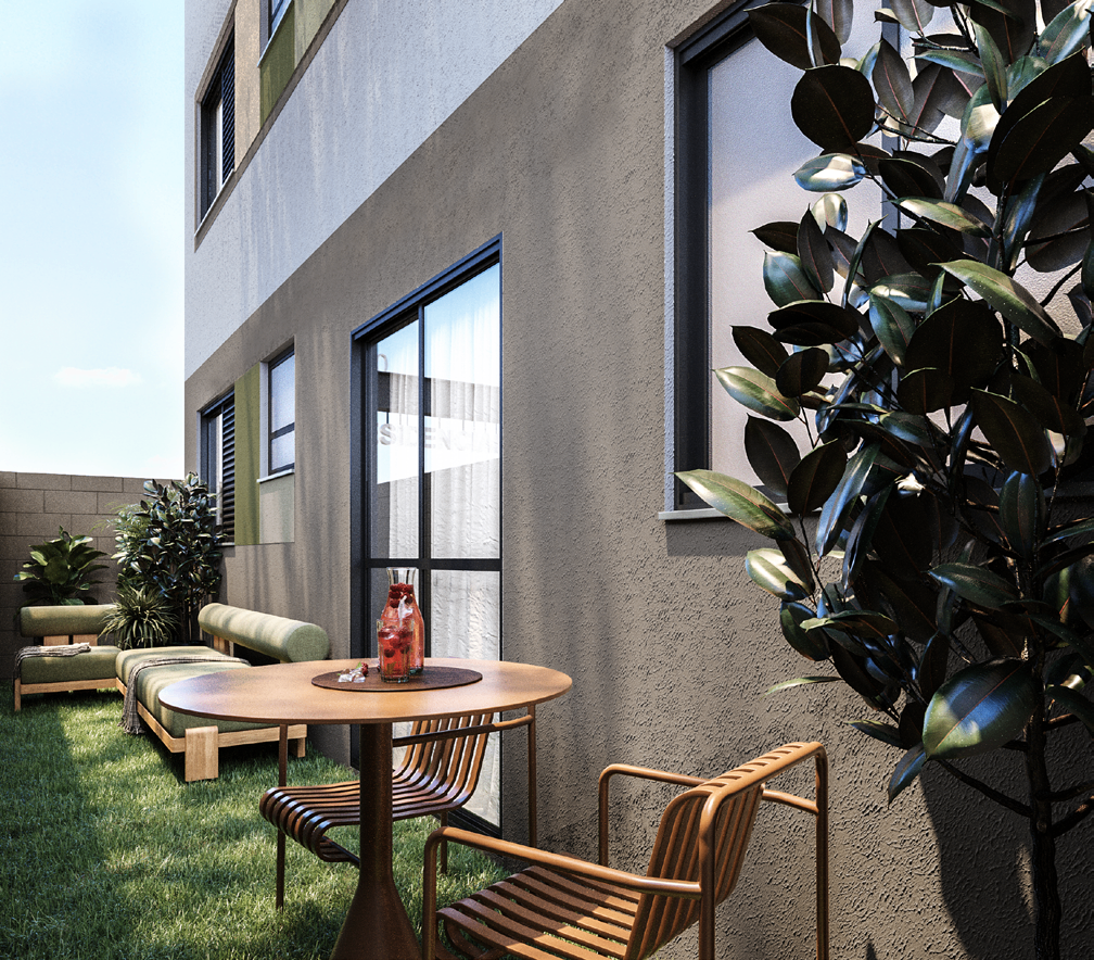 Área privativa do Residencial Linz