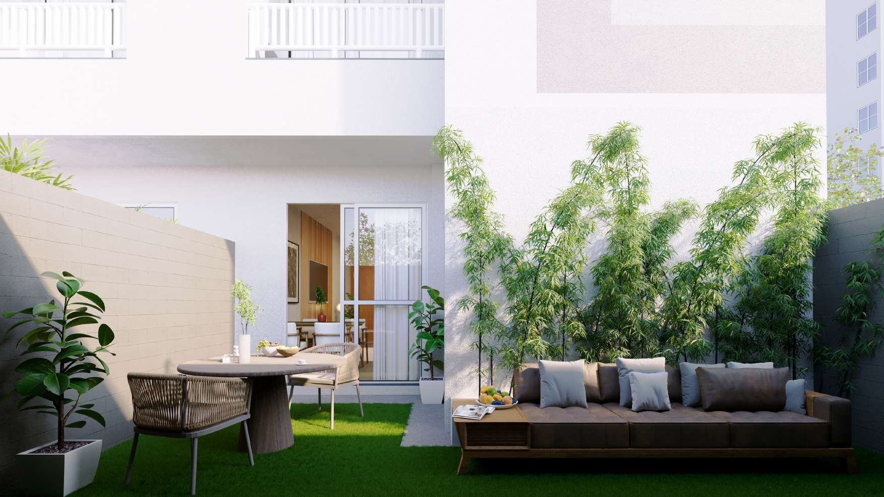 Garden decorado do Residencial Lancelot